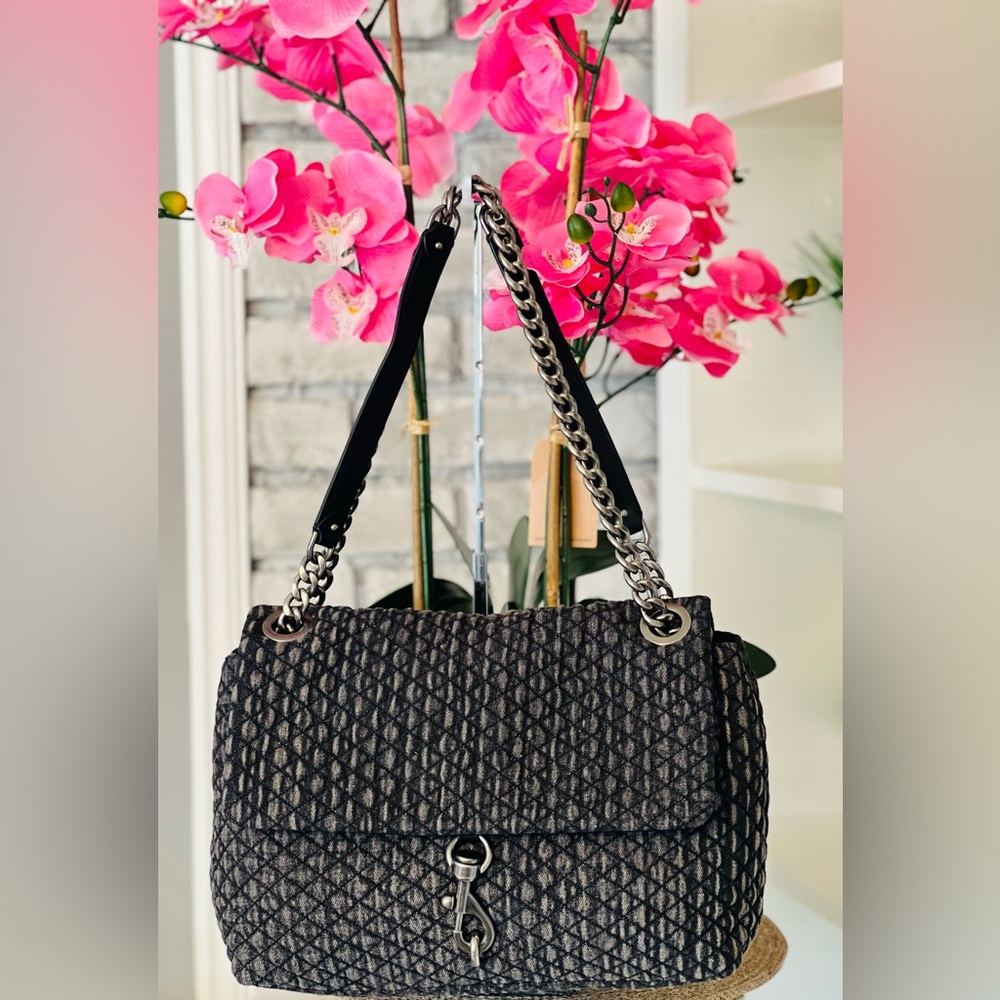 NWT REBECCA MINKOFF DENIM BAG